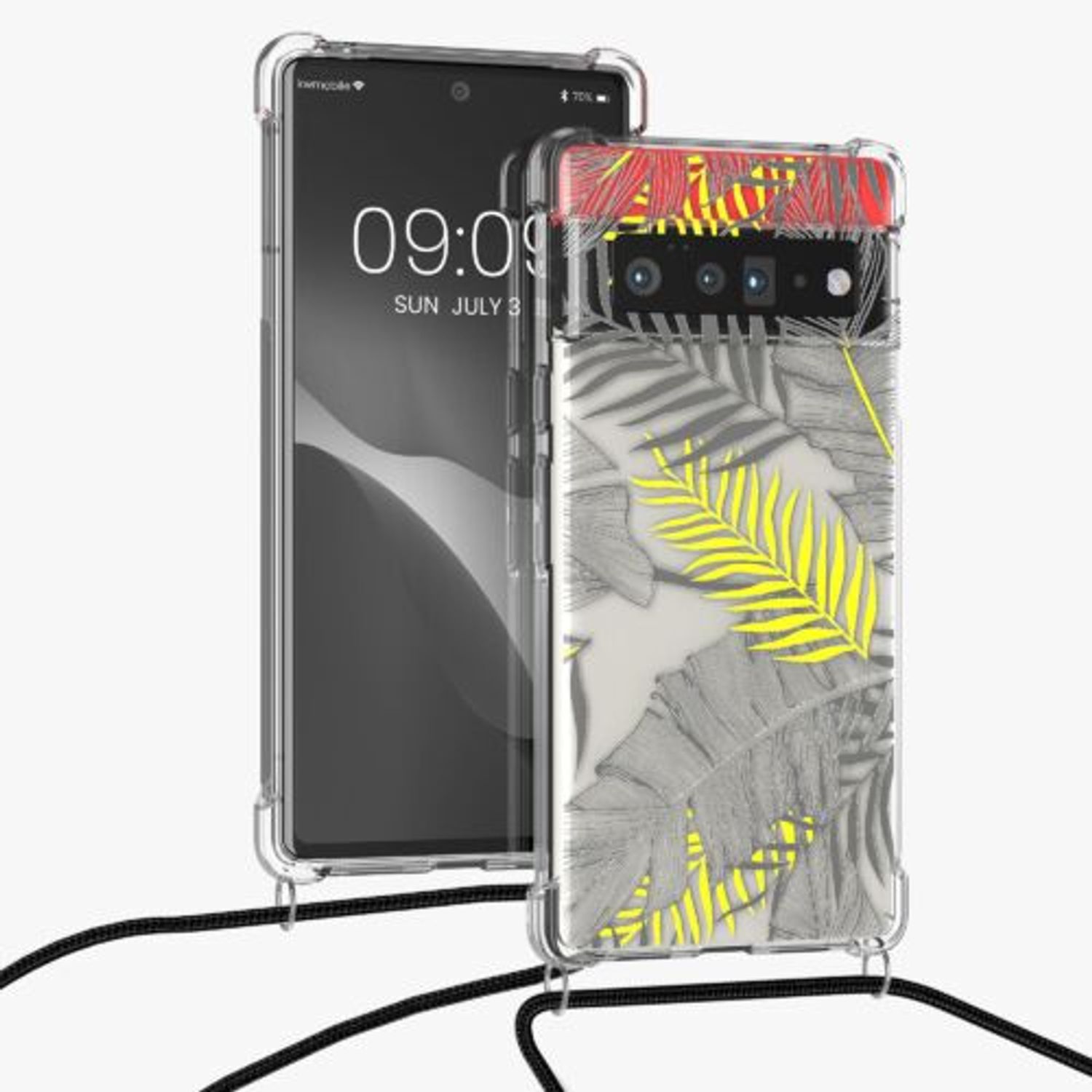 Husa pentru Google Pixel 6 Pro, Silicon, Multicolor, 56521.01, Kwmobile fotografia produsului View 4 L