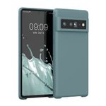 Husa pentru Google Pixel 6 Pro, Silicon, Verde, 55863.207, Kwmobile fotografia produsului