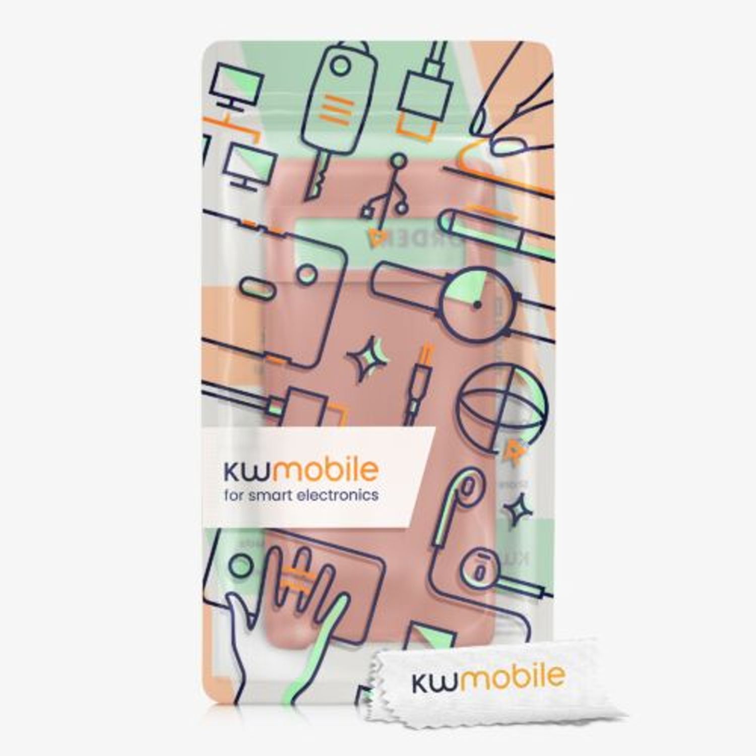Husa pentru Google Pixel 6 Pro, Silicon, Roz, 55863.215, Kwmobile fotografia produsului View 8 L