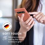 Husa pentru Google Pixel 6 Pro, Silicon, Roz, 55863.215, Kwmobile fotografia produsului View 5 S