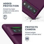 Husa pentru Google Pixel 6 Pro, Silicon, Violet, 55863.187, Kwmobile fotografia produsului View 2 S