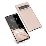 Husa pentru Google Pixel 6 Pro, Silicon, Crem, 55863.225, Kwmobile fotografia produsului View 2 S