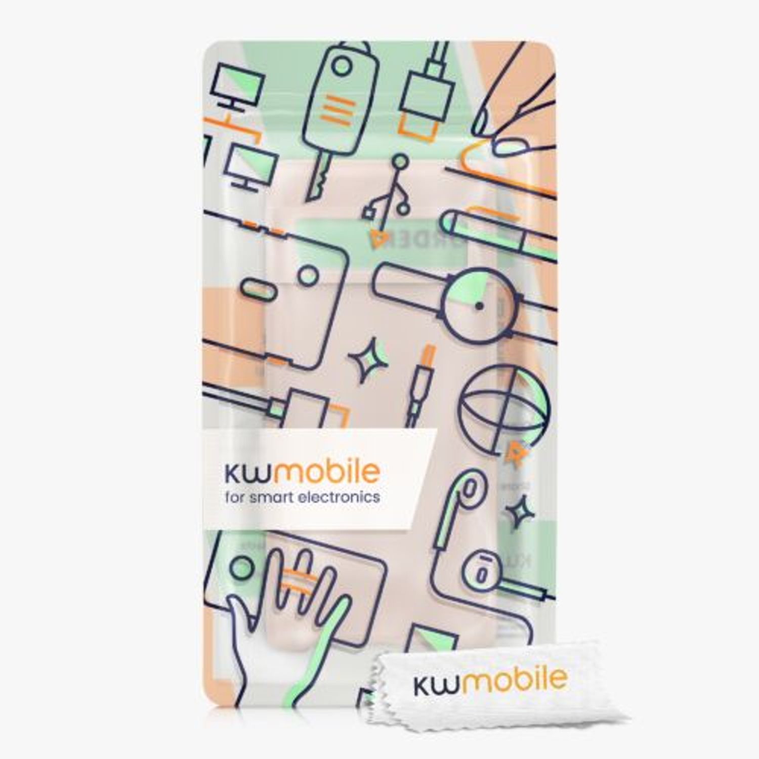 Husa pentru Google Pixel 6 Pro, Silicon, Crem, 55863.225, Kwmobile fotografia produsului View 8 L