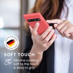 Husa pentru Google Pixel 6 Pro, Silicon, Roz, 55863.219, Kwmobile fotografia produsului View 6 S