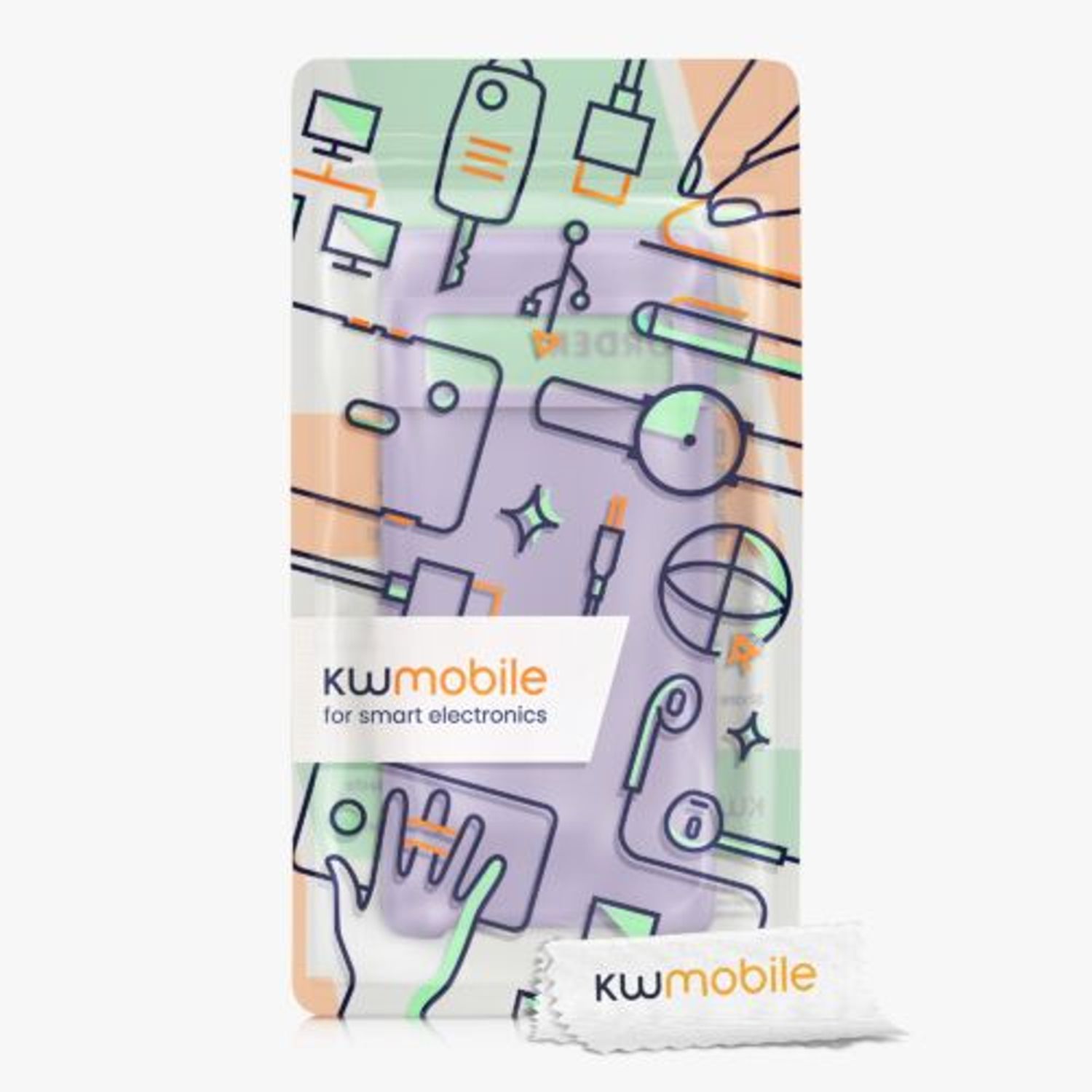 Husa pentru Google Pixel 6 Pro, Silicon, Mov, 55863.222, Kwmobile fotografia produsului View 10 L