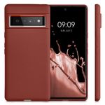 Husa pentru Google Pixel 6 Pro, Silicon, Rosu, 55856.178, Kwmobile fotografia produsului View 2 S