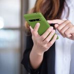 Husa pentru Google Pixel 6 Pro, Silicon, Verde, 55866.220, Kwmobile fotografia produsului View 10 S