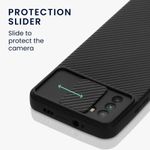 Husa pentru Xiaomi Poco M3, Silicon, Negru, 56366.01, Kwmobile fotografia produsului View 4 S
