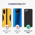Husa pentru Xiaomi Poco X3 GT, Silicon, Verde, 56019.207, Kwmobile fotografia produsului View 4 S