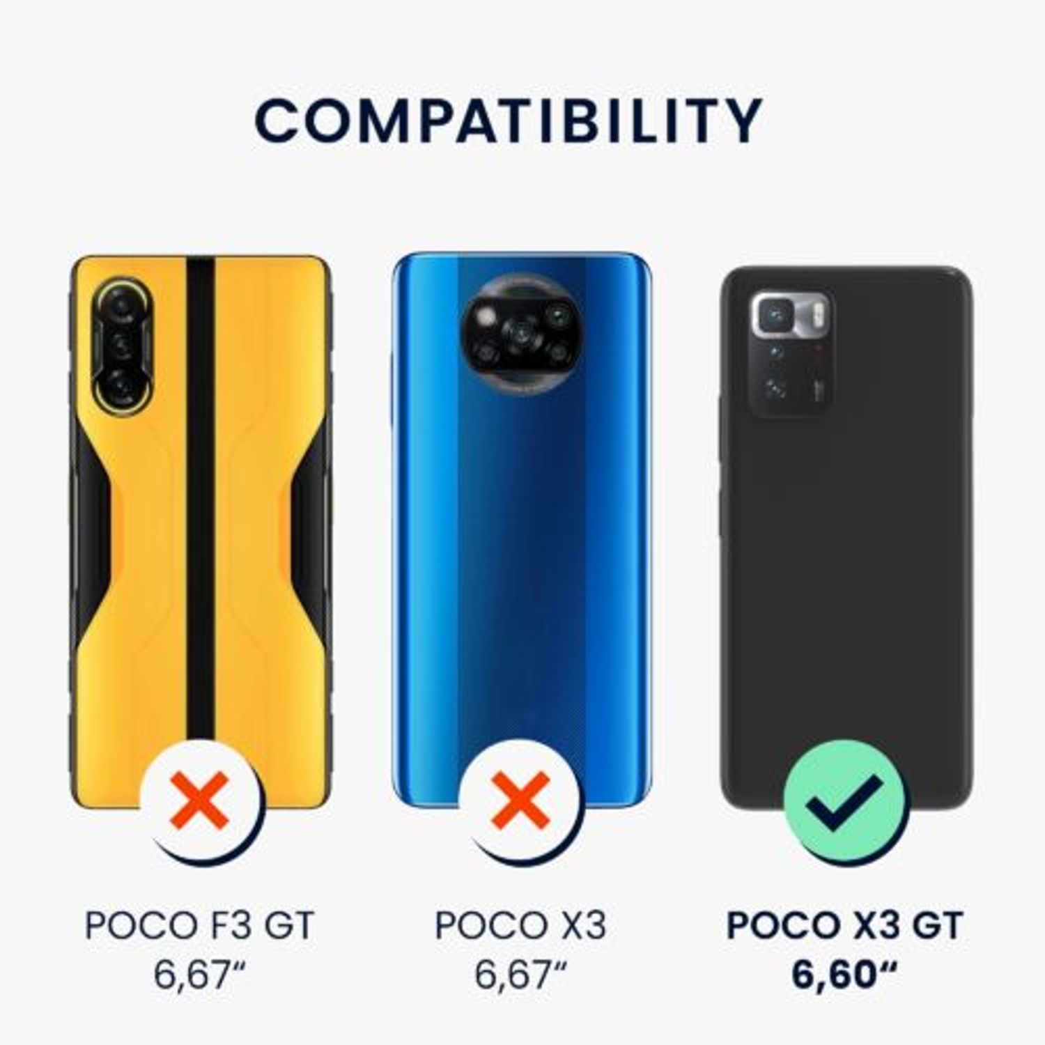 Husa pentru Xiaomi Poco X3 GT, Silicon, Verde, 56019.207, Kwmobile fotografia produsului View 4 L