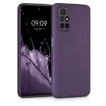 Husa pentru Xiaomi Redmi 10, Silicon, Mov, 56149.115, Kwmobile fotografia produsului