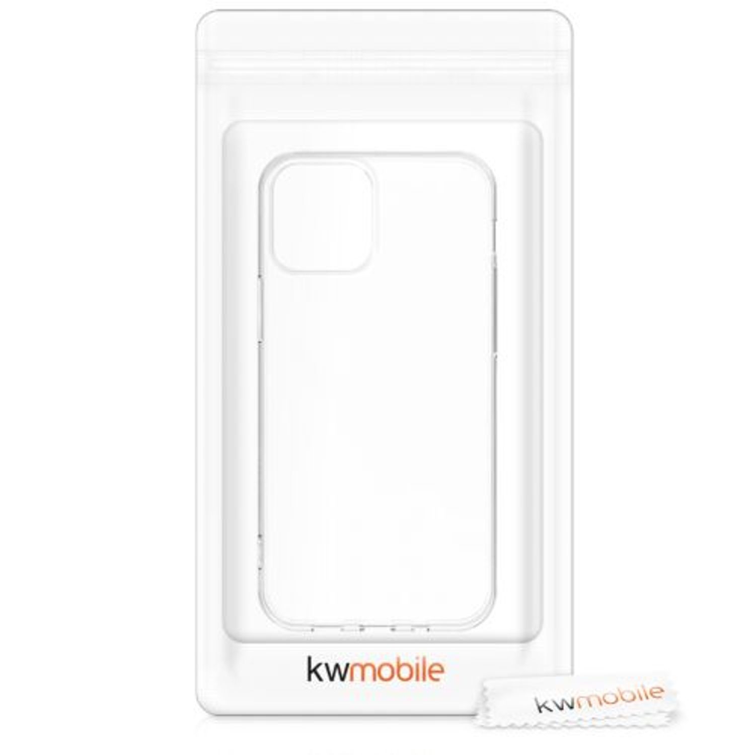 Husa pentru Apple iPhone 12/iPhone 12 Pro, Silicon, Transparent, 54409.03 fotografia produsului View 7 L