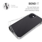 Husa pentru Apple iPhone 12/iPhone 12 Pro, Silicon, Transparent, 54409.03 fotografia produsului View 3 S