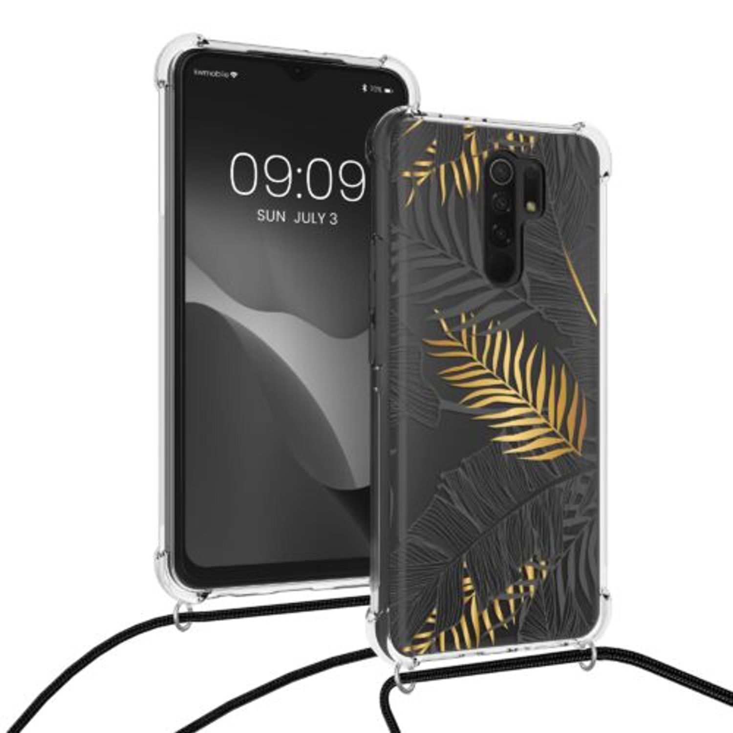 Husa pentru Xiaomi Redmi 9, Silicon, Multicolor, 56532.01, Kwmobile fotografia produsului View 6 L