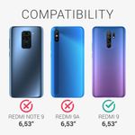 Husa pentru Xiaomi Redmi 9, Silicon, Verde, 52766.202, Kwmobile fotografia produsului View 5 S