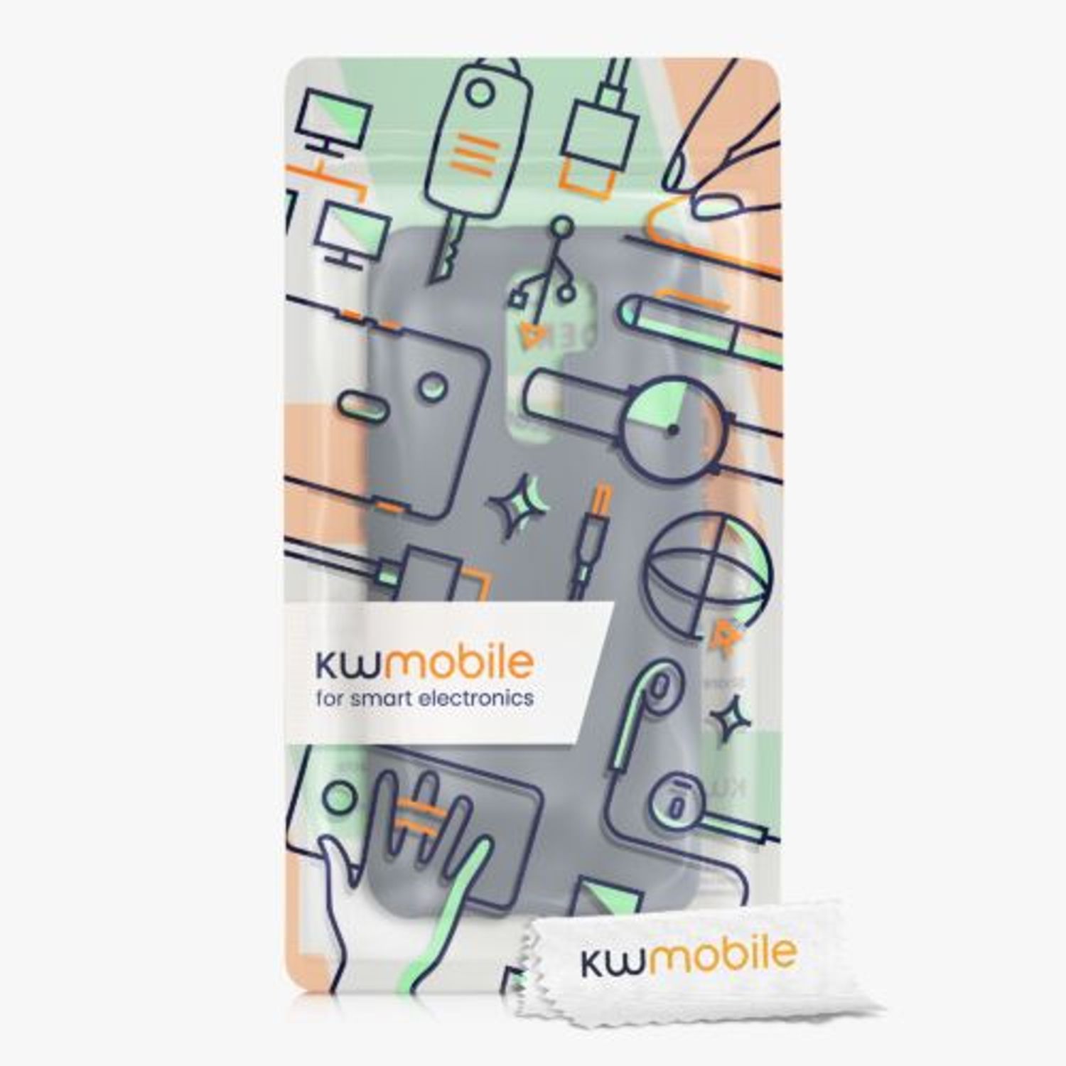 Husa pentru Xiaomi Redmi 9, Silicon, Verde, 52766.202, Kwmobile fotografia produsului View 6 L