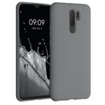 Husa pentru Xiaomi Redmi 9, Silicon, Gri, 52766.155, Kwmobile fotografia produsului