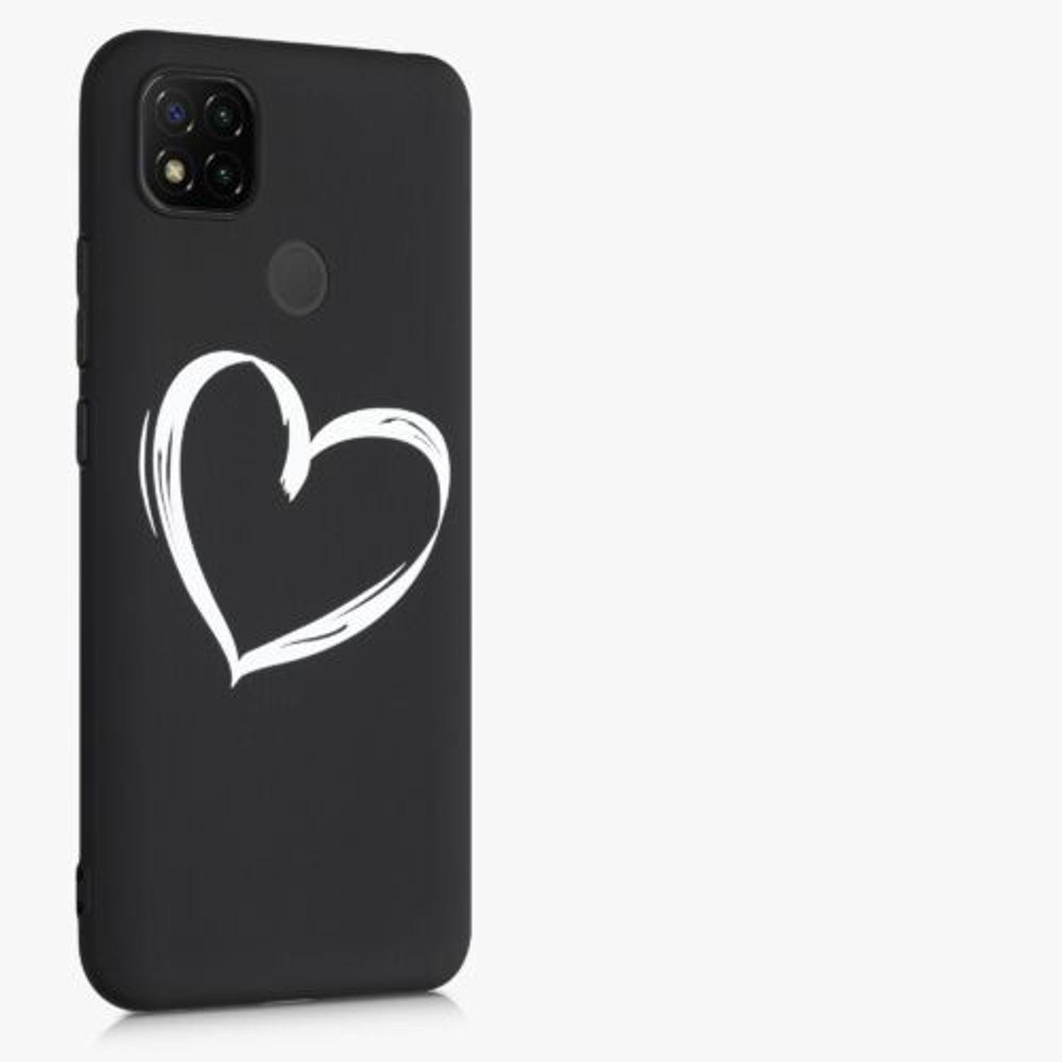 Husa pentru Xiaomi Redmi 9C, Silicon, Negru, 52851.05, Kwmobile fotografia produsului View 8 L
