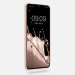 Husa pentru Xiaomi Redmi 9C, Silicon, Roz, 52850.225, Kwmobile fotografia produsului View 4 S