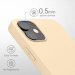 Husa pentru Apple iPhone 12/iPhone 12 Pro, Silicon, Crem, 53938.210 fotografia produsului View 17 S