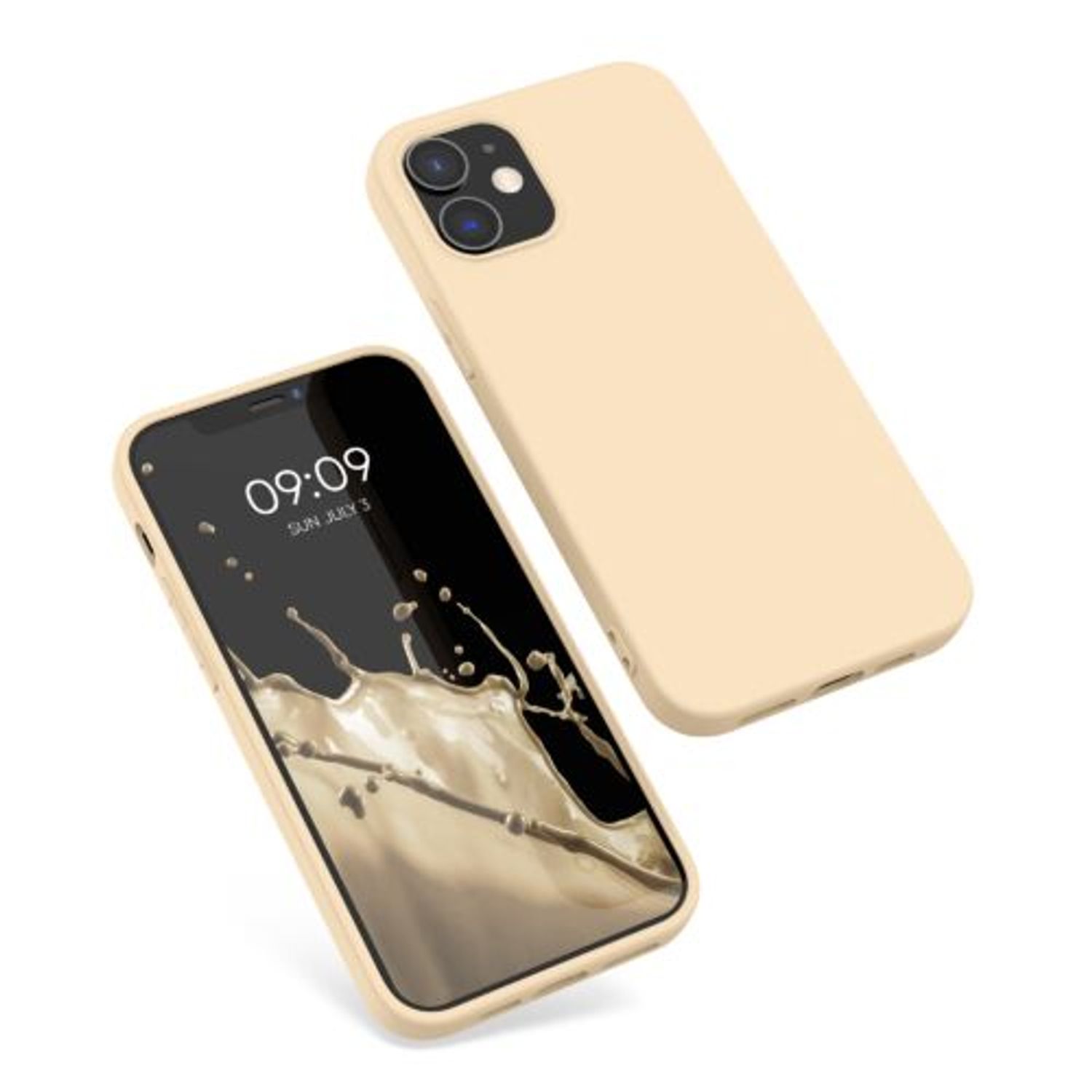 Husa pentru Apple iPhone 12/iPhone 12 Pro, Silicon, Crem, 53938.210 fotografia produsului View 19 L