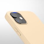 Husa pentru Apple iPhone 12/iPhone 12 Pro, Silicon, Crem, 53938.210 fotografia produsului View 12 S