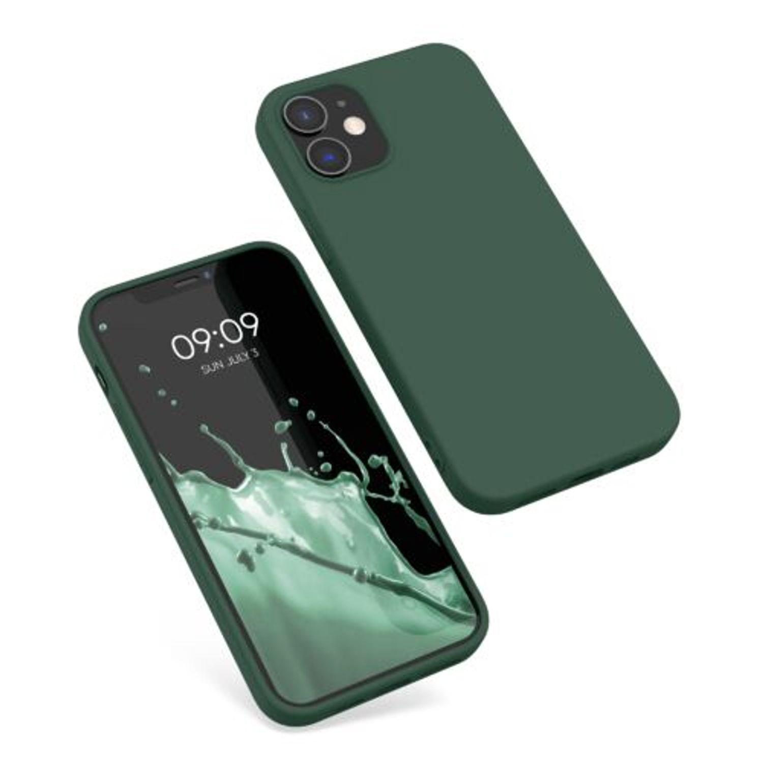 Husa pentru Apple iPhone 12/iPhone 12 Pro, Silicon, Verde, 53938.169 fotografia produsului View 19 L