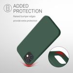 Husa pentru Apple iPhone 12/iPhone 12 Pro, Silicon, Verde, 53938.169 fotografia produsului View 14 S