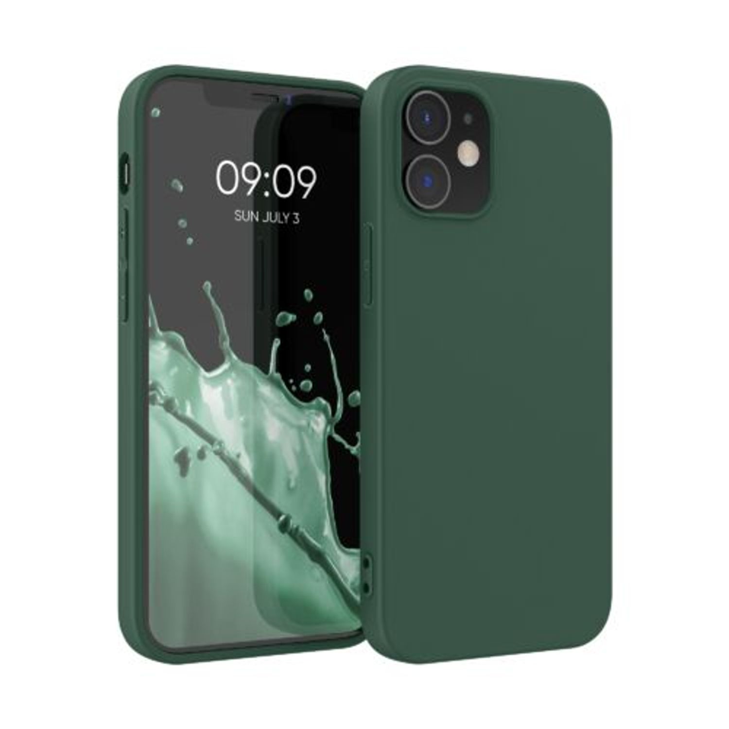 Husa pentru Apple iPhone 12/iPhone 12 Pro, Silicon, Verde, 53938.169 fotografia produsului View 20 L