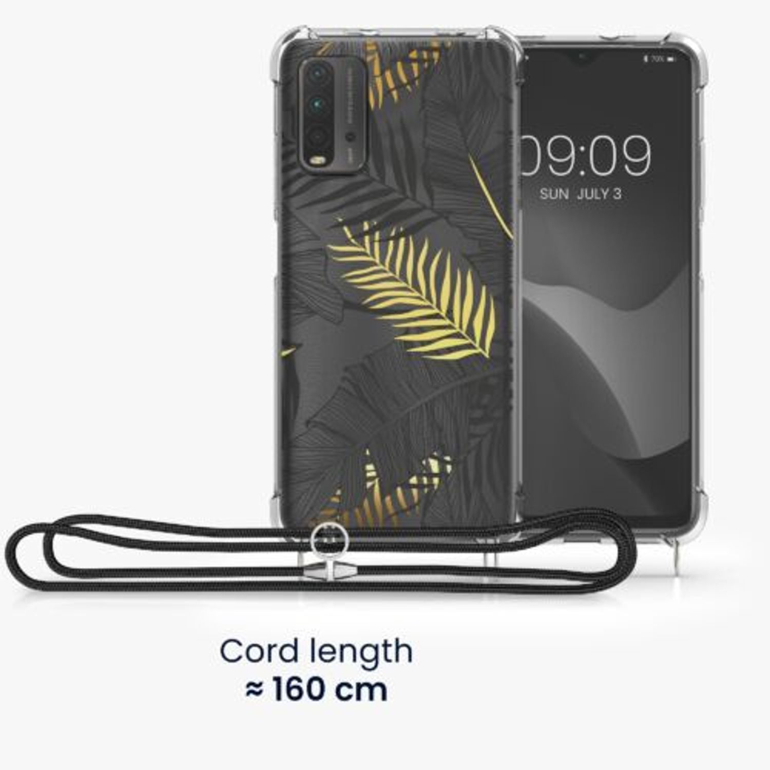 Husa pentru Xiaomi Redmi 9T, Silicon, Multicolor, 56531.01, Kwmobile fotografia produsului View 4 L