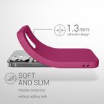 Husa pentru Apple iPhone 12/iPhone 12 Pro, Silicon, Violet, 53938.213 fotografia produsului View 3 S
