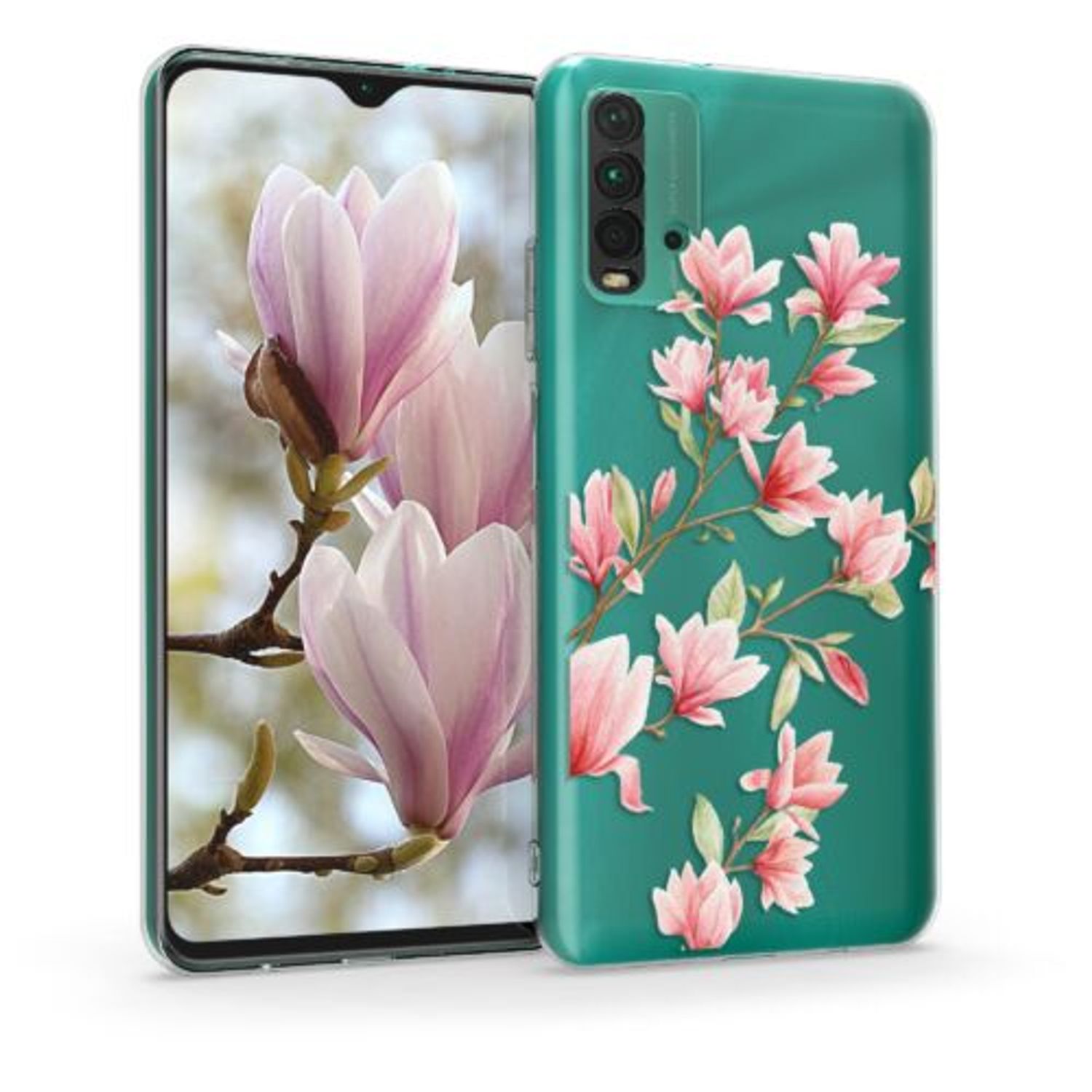 Husa pentru Xiaomi Redmi 9T, Silicon, Multicolor, 54339.02, Kwmobile fotografia produsului