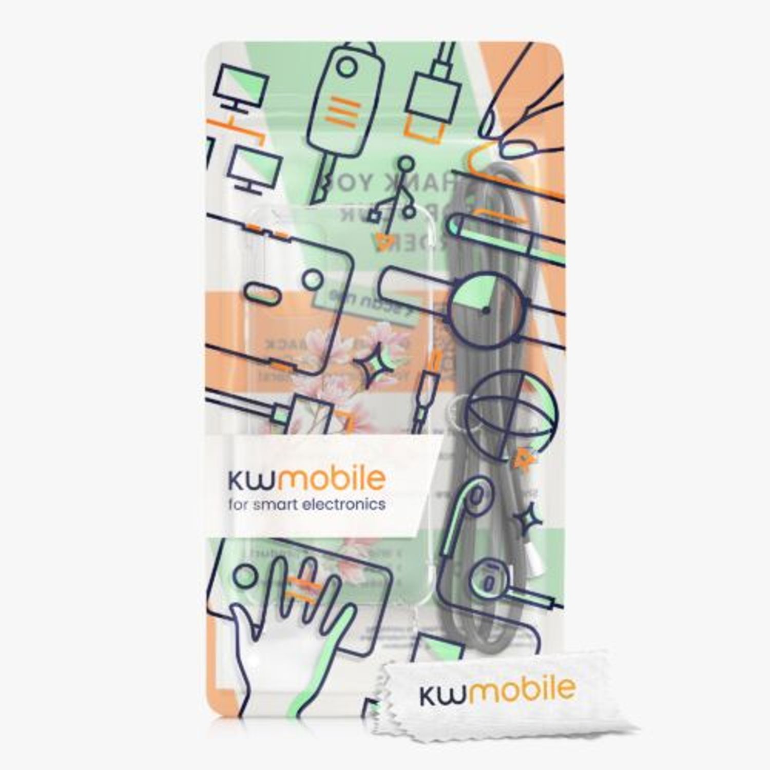 Husa pentru Xiaomi Redmi Note 10/Redmi Note 10S, Silicon, Multicolor, 56534.02, Kwmobile fotografia produsului View 8 L