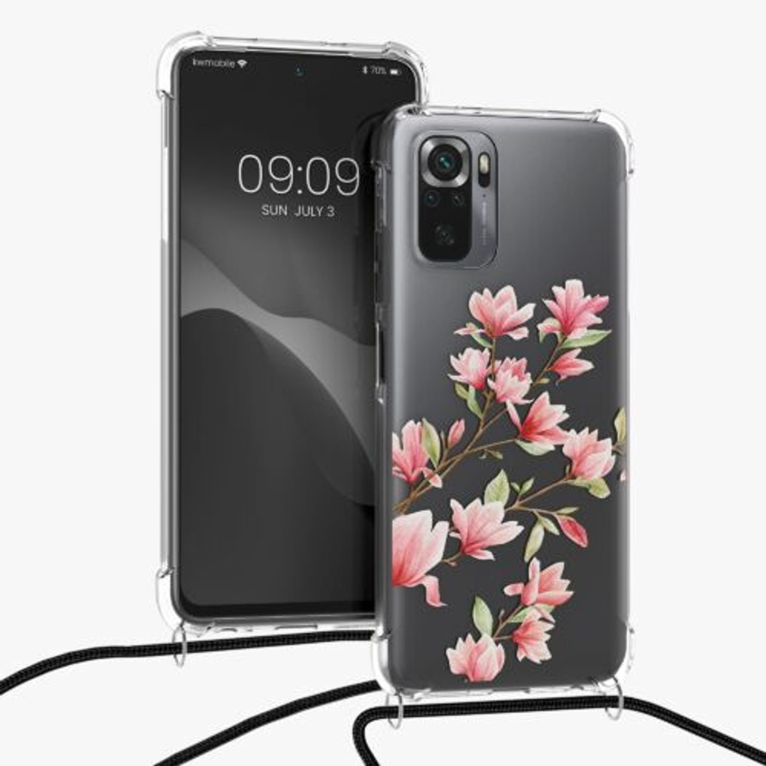 Husa pentru Xiaomi Redmi Note 10/Redmi Note 10S, Silicon, Multicolor, 56534.02, Kwmobile fotografia produsului View 6 L
