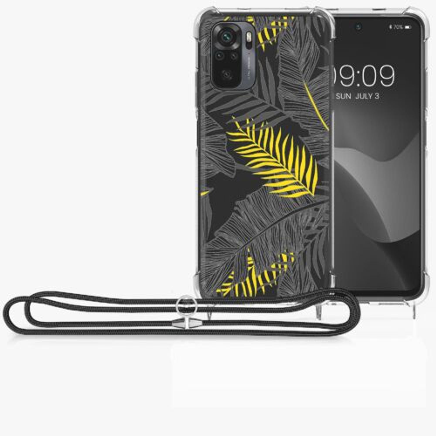 Husa pentru Xiaomi Redmi Note 10/Redmi Note 10S, Silicon, Multicolor, 56534.01, Kwmobile fotografia produsului View 8 L