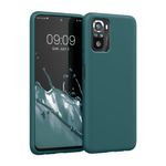 Husa pentru Xiaomi Redmi Note 10/Redmi Note 10S, Silicon, Verde, 56571.57, Kwmobile fotografia produsului