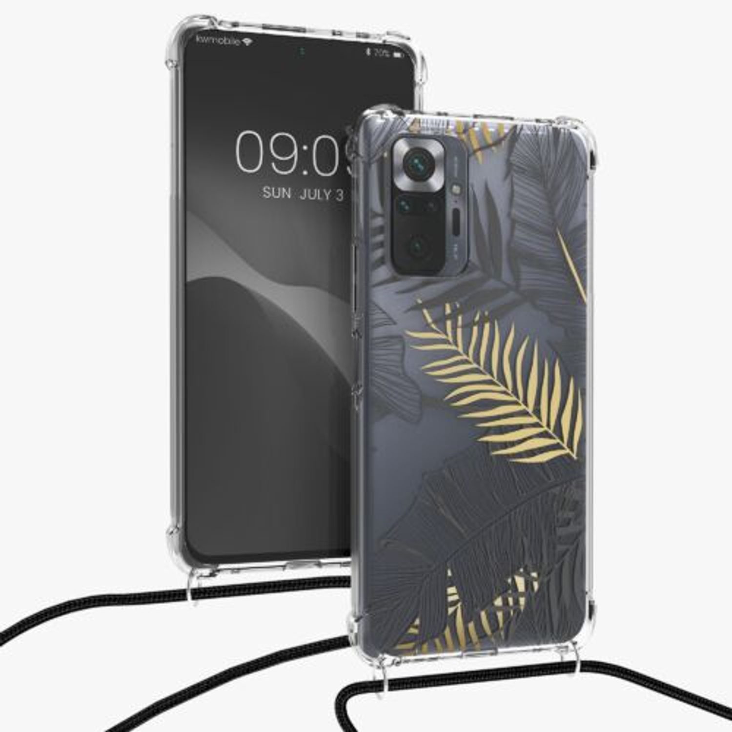 Husa pentru Xiaomi Redmi Note 10 Pro, Silicon, Multicolor, 56529.01, Kwmobile fotografia produsului View 5 L