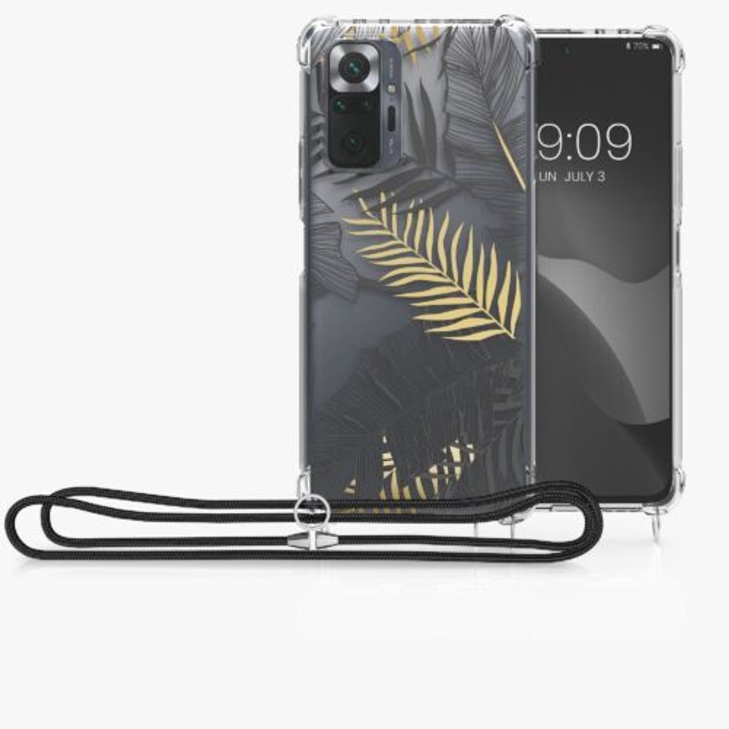 Husa pentru Xiaomi Redmi Note 10 Pro, Silicon, Multicolor, 56529.01, Kwmobile fotografia produsului View 8 L