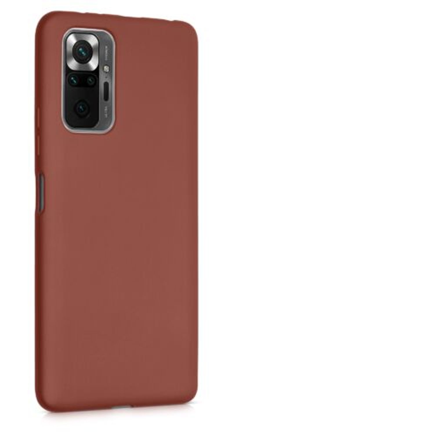 Husa pentru Xiaomi Redmi Note 10 Pro, Silicon, Rosu, 54552.178, Kwmobile fotografia produsului View 8 L