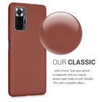 Husa pentru Xiaomi Redmi Note 10 Pro, Silicon, Rosu, 54552.178, Kwmobile fotografia produsului View 6 S