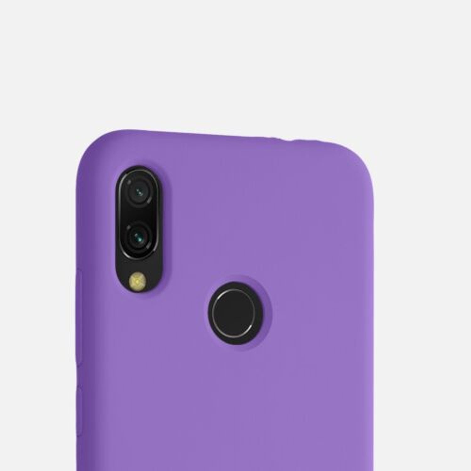 Husa pentru Xiaomi Redmi Note 7/Redmi Note 7 Pro, Silicon, Mov, 48714.221, Kwmobile fotografia produsului View 7 L