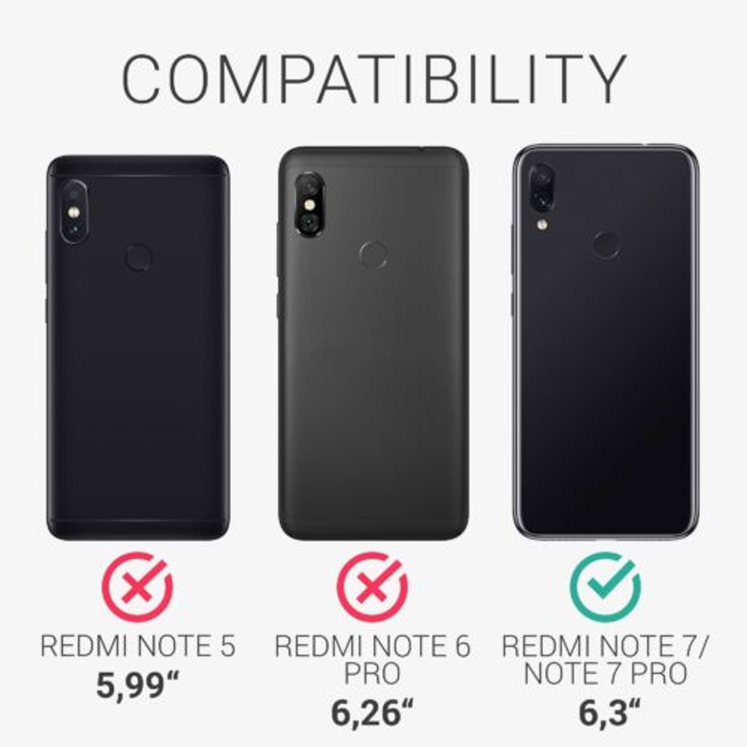 Husa pentru Xiaomi Redmi Note 7/Redmi Note 7 Pro, Silicon, Mov, 48714.221, Kwmobile fotografia produsului View 5 L