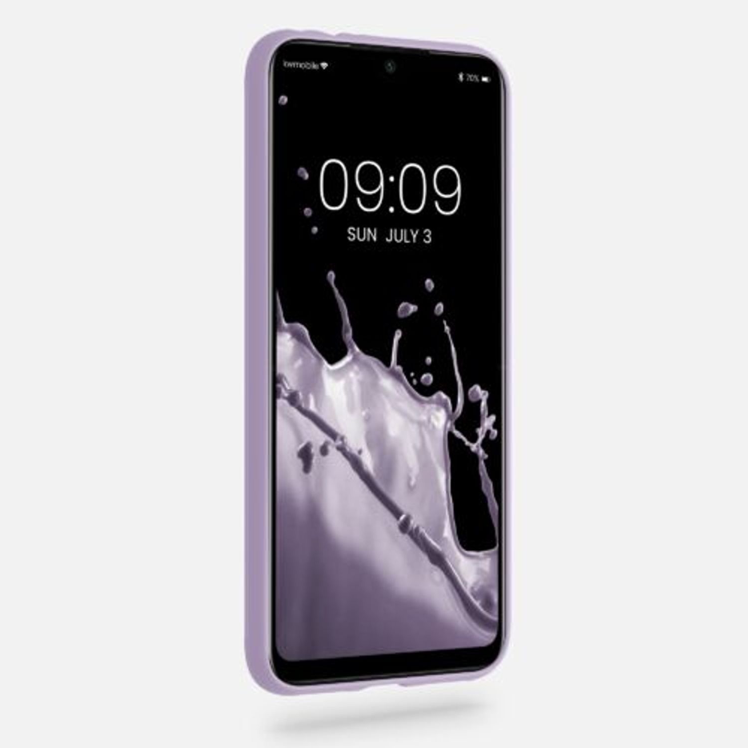 Husa pentru Xiaomi Redmi Note 7/Redmi Note 7 Pro, Silicon, Mov, 48153.108, Kwmobile fotografia produsului View 3 L