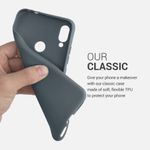 Husa pentru Xiaomi Redmi Note 7/Redmi Note 7 Pro, Silicon, Verde, 48153.202, Kwmobile fotografia produsului View 3 S
