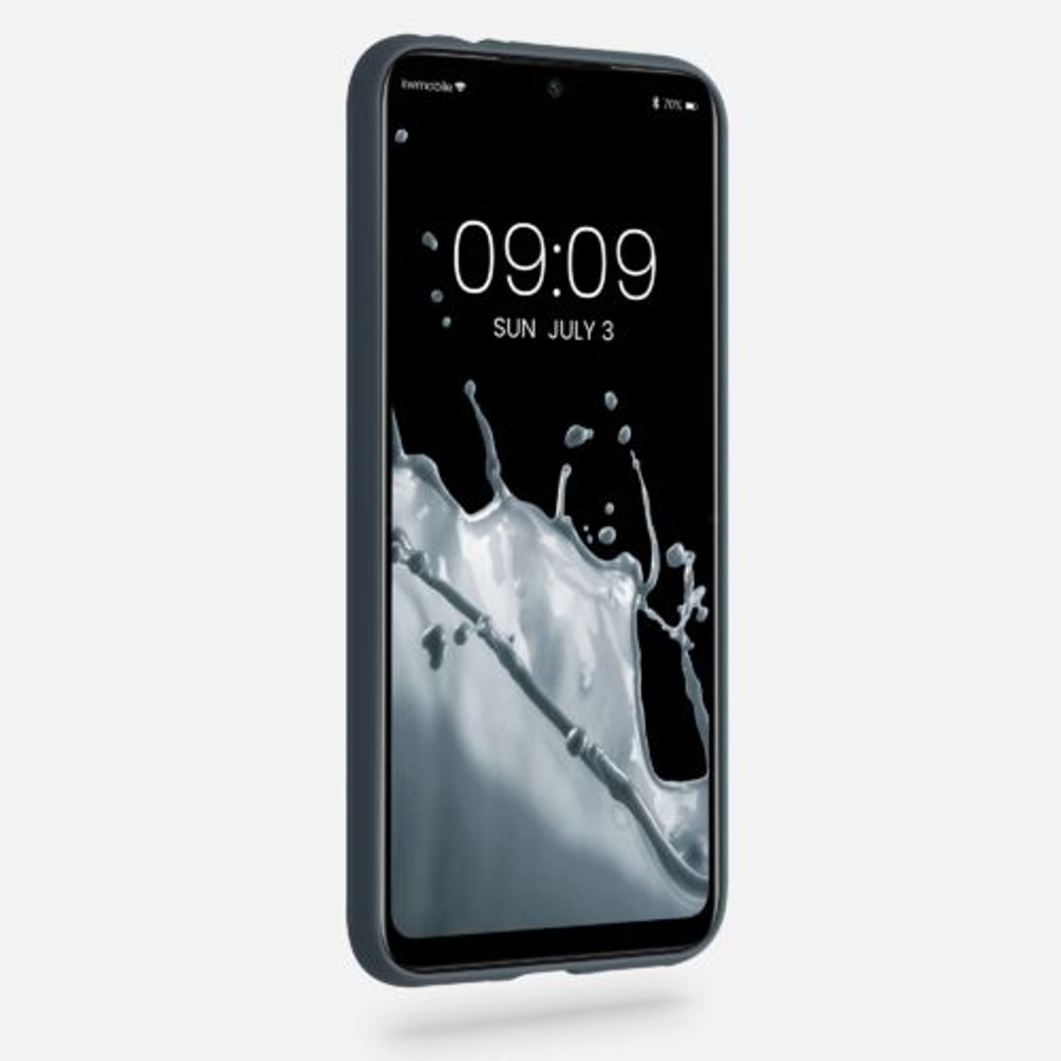 Husa pentru Xiaomi Redmi Note 7/Redmi Note 7 Pro, Silicon, Verde, 48153.202, Kwmobile fotografia produsului View 4 L