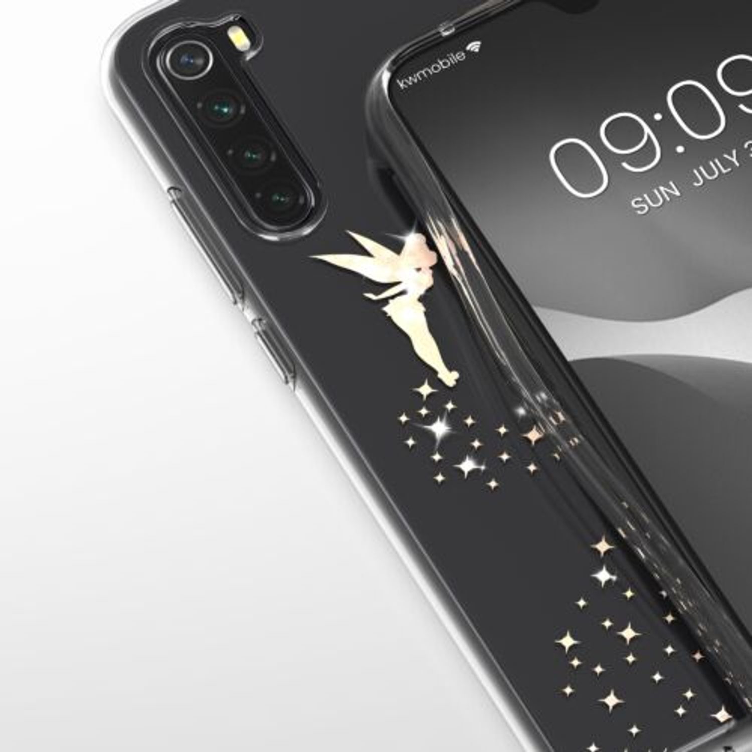 Husa pentru Xiaomi Redmi Note 8, Silicon, Gold, 50184.07, Kwmobile fotografia produsului View 6 L
