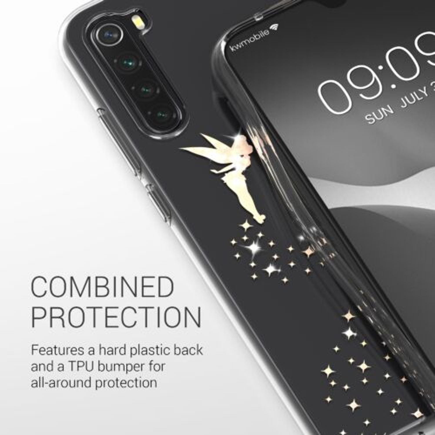 Husa pentru Xiaomi Redmi Note 8, Silicon, Gold, 50184.07, Kwmobile fotografia produsului View 11 L