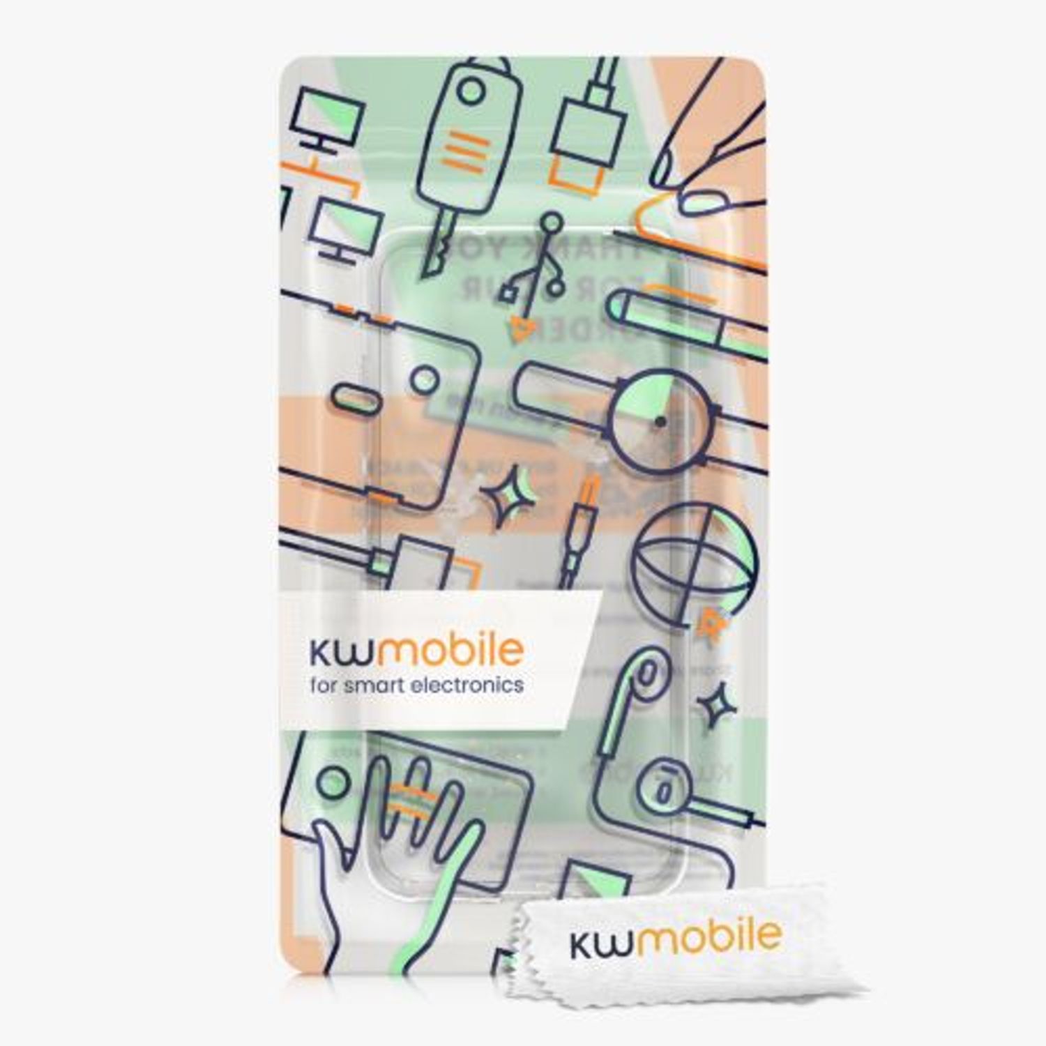 Husa pentru Xiaomi Redmi Note 8, Silicon, Gold, 50184.07, Kwmobile fotografia produsului View 4 L