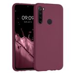 Husa pentru Xiaomi Redmi Note 8, Silicon, Rosu, 50180.187, Kwmobile fotografia produsului