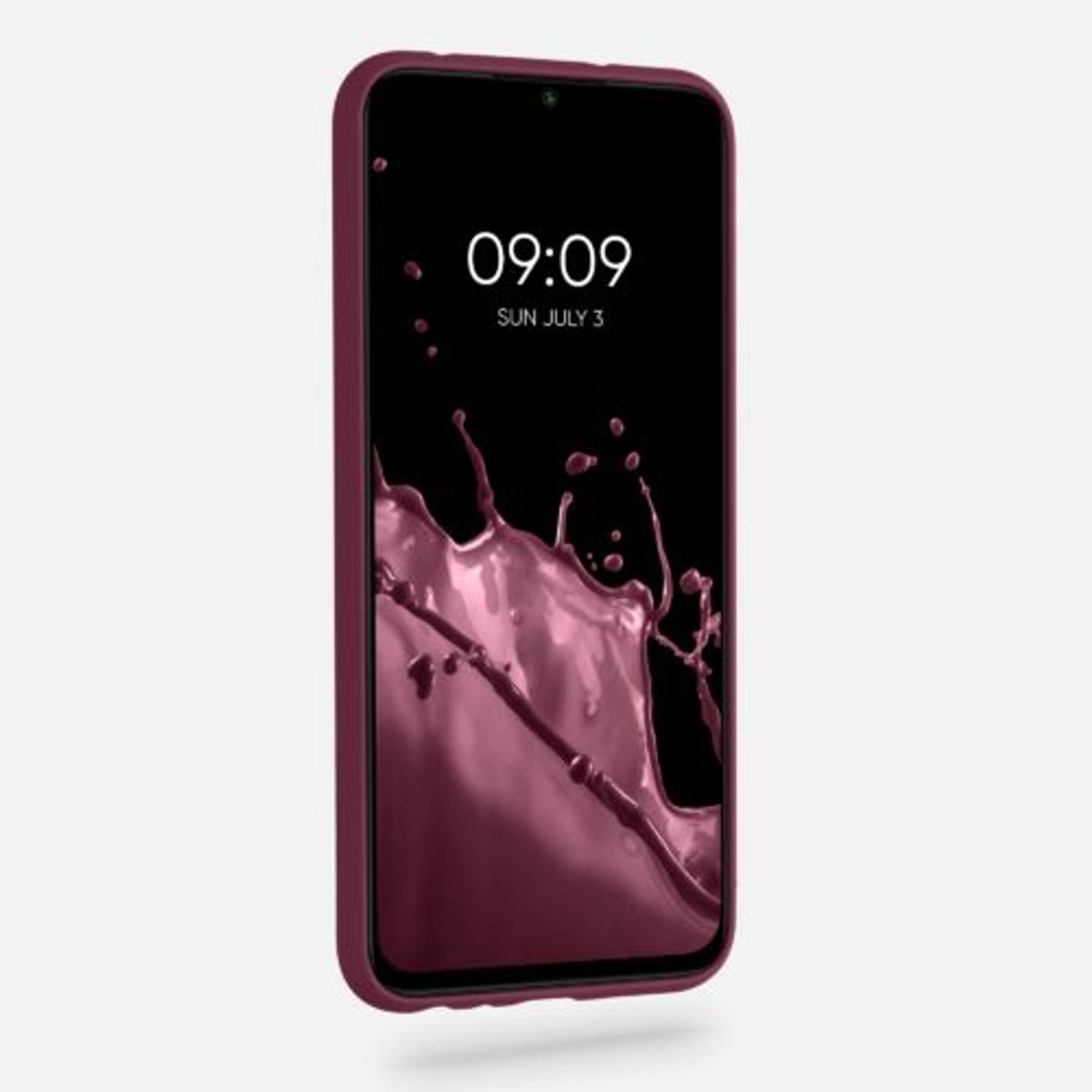 Husa pentru Xiaomi Redmi Note 8, Silicon, Rosu, 50180.187, Kwmobile fotografia produsului View 4 L